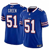 Men & Women & Youth Buffalo Bills #51 Kendrick Green Blue 2025 F.U.S.E. Vapor Untouchable Limited Stitched Jersey,baseball caps,new era cap wholesale,wholesale hats